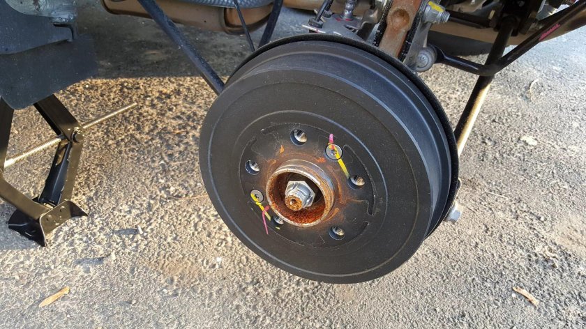 Барабанные тормоза Веста