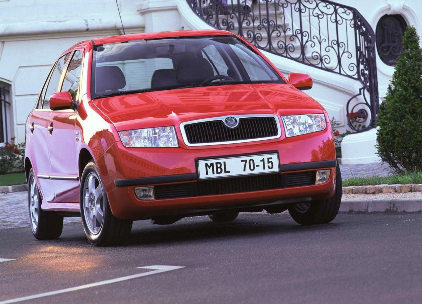Шкода фабия 2001