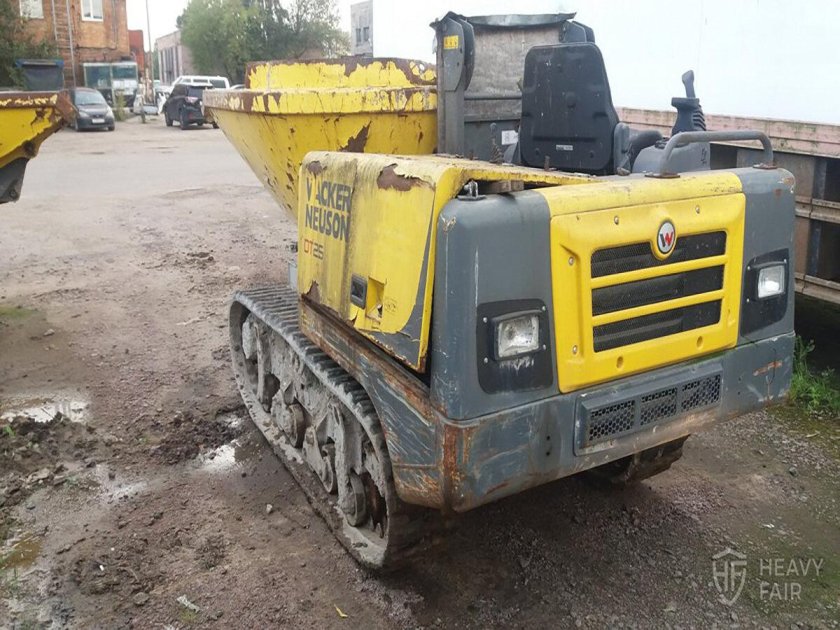 Гусеничный думпер dt10 wacker neuson