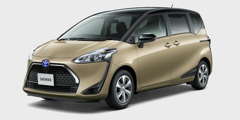 Тойота Сиента гибрид 2018