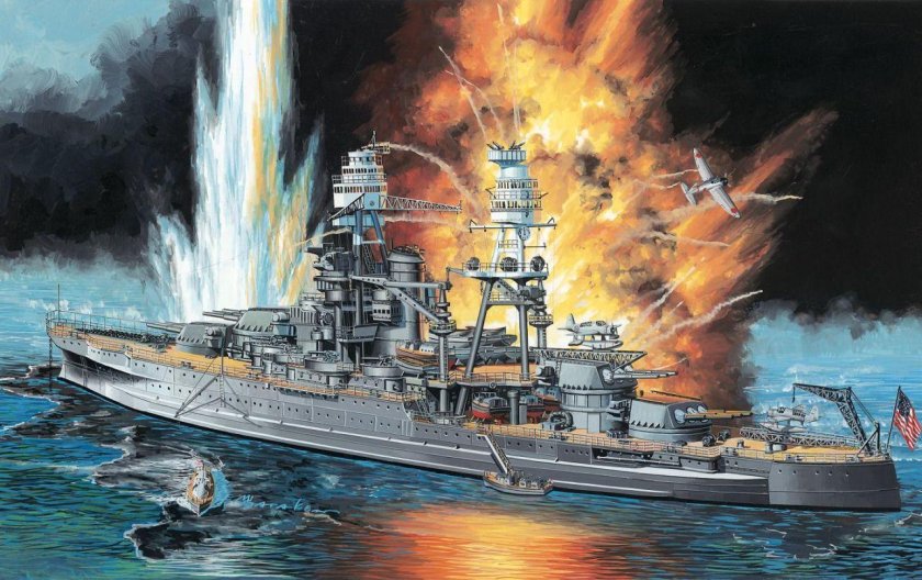 Перл Харбор 1941 линкор Аризона