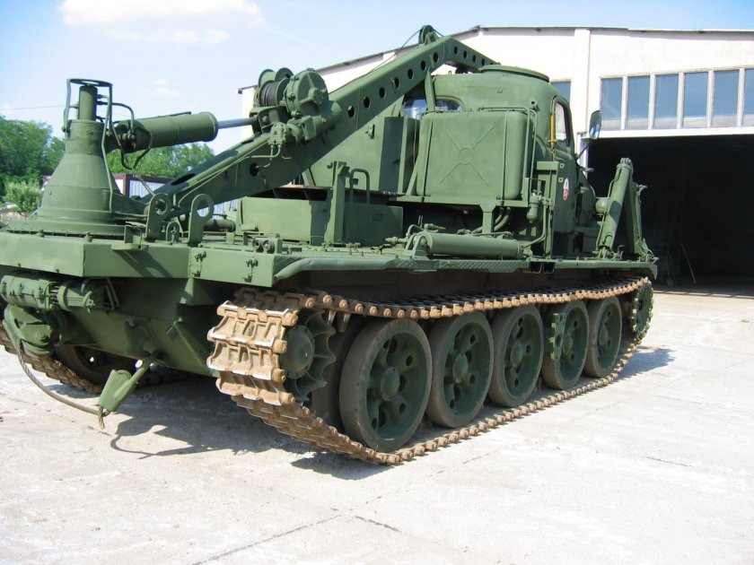 Бат- гусеничный путепрокладчик