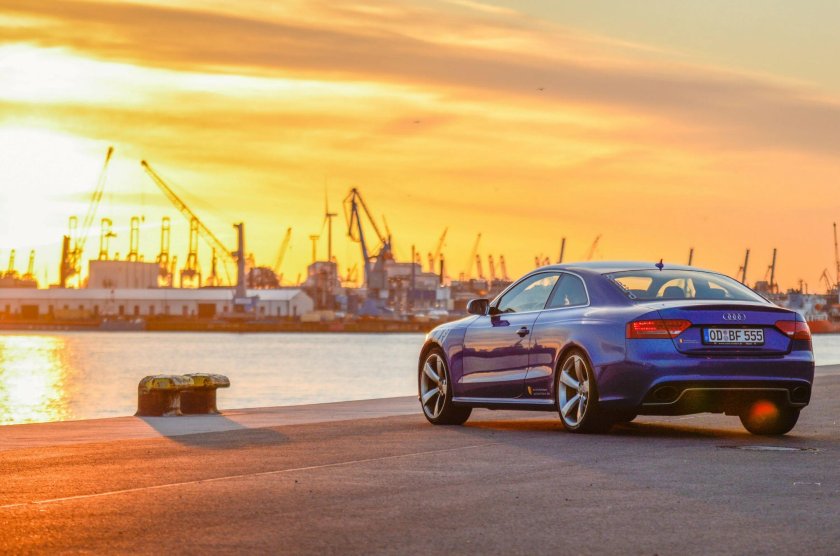 Ауди а5 закат
