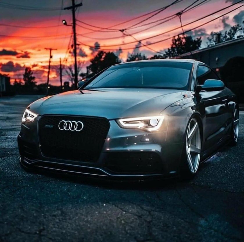 Ауди а5 2015 г ночью