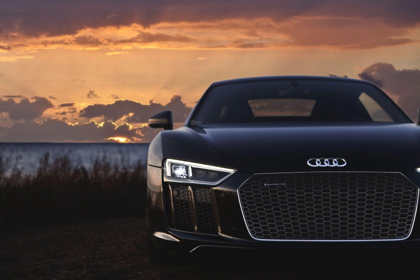 Audi r8 v10 2020 Black