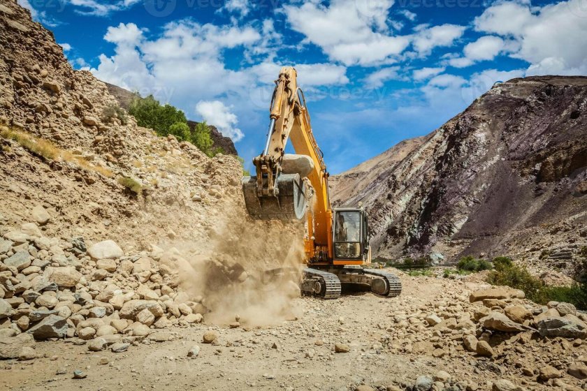 Индийский экскаватор