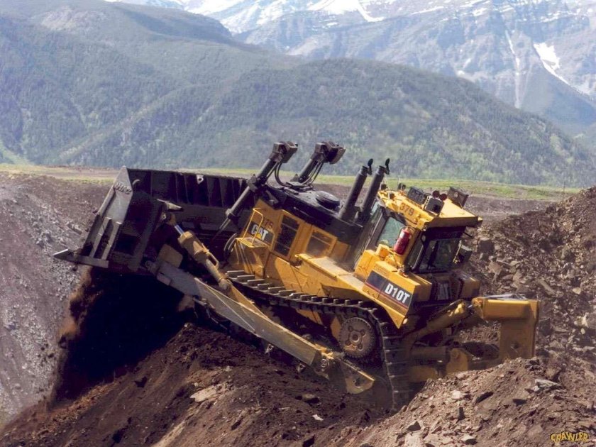 Бульдозер Cat d10t