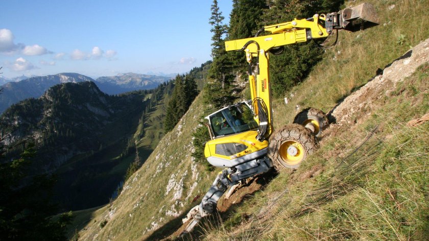 Menzi Muck экскаваторы