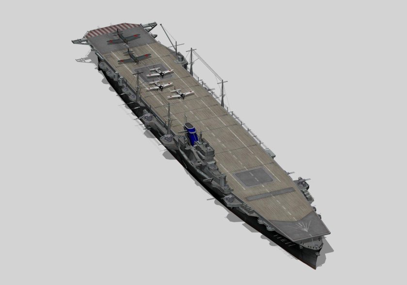 Итальянский авианосец Аквила