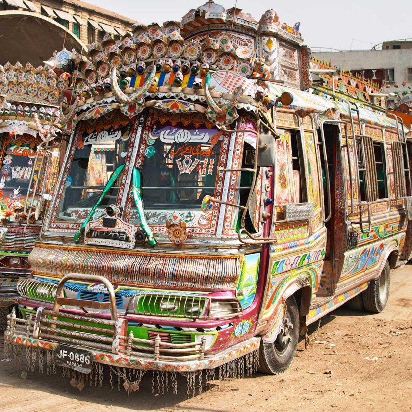 Автобусы в Пакистане
