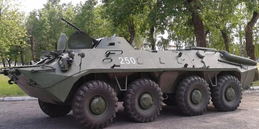 БТР-70 бронетранспортёр