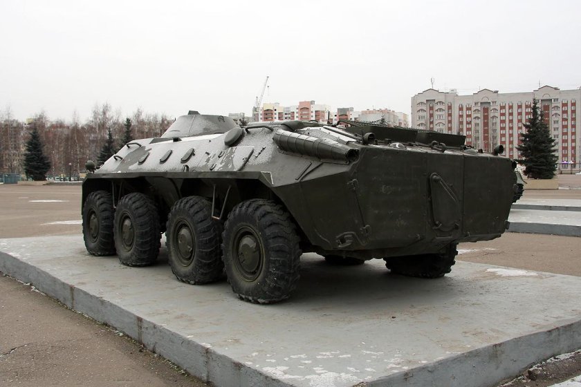 БТР-70 бронетранспортёр