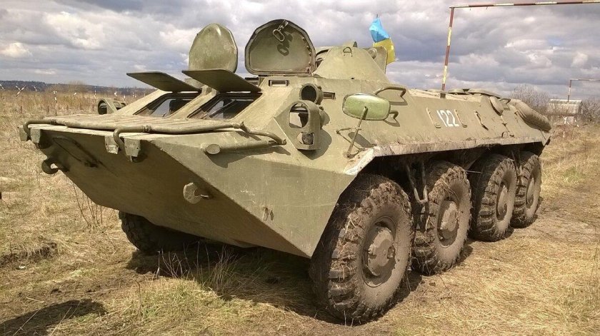 БТР-70 бронетранспортёр