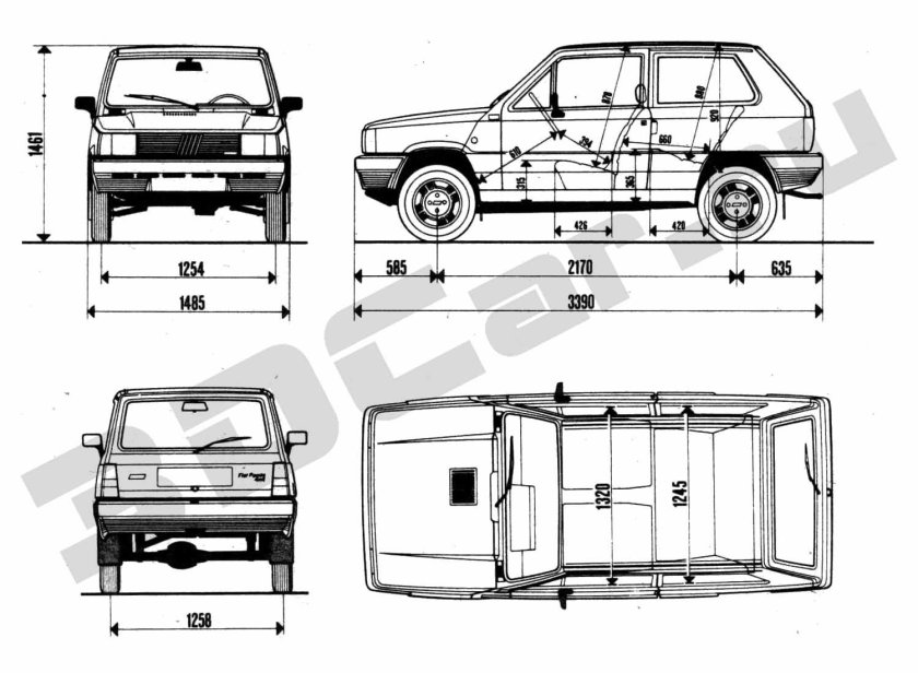 Чертежи Нивы 4на4