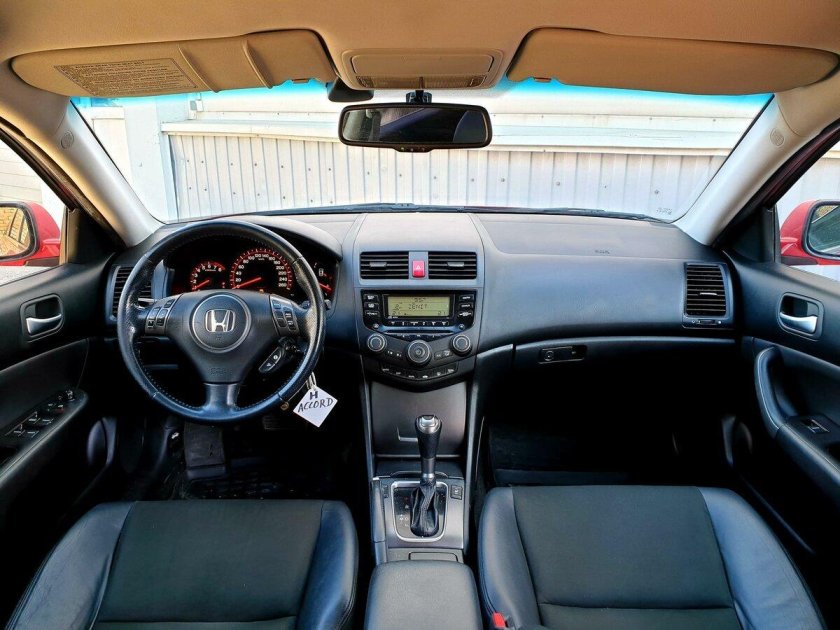 Honda Accord VII Рестайлинг салон