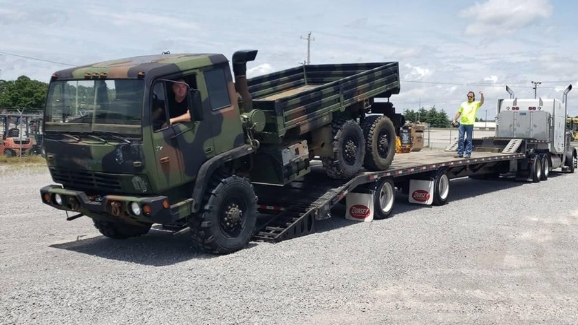 Грузовики армии США