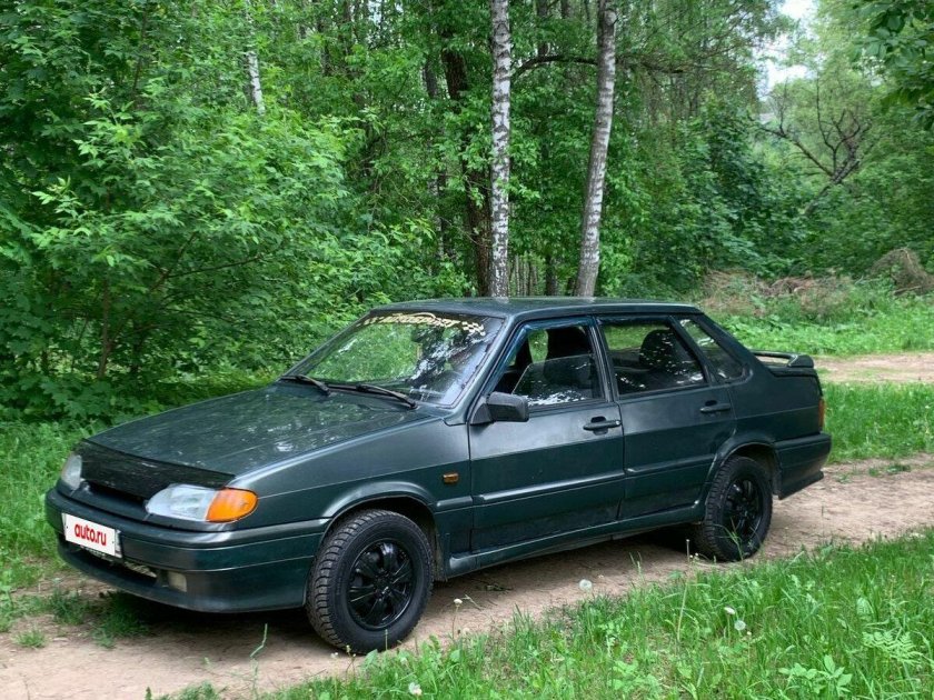 Ваз 2115 зеленая