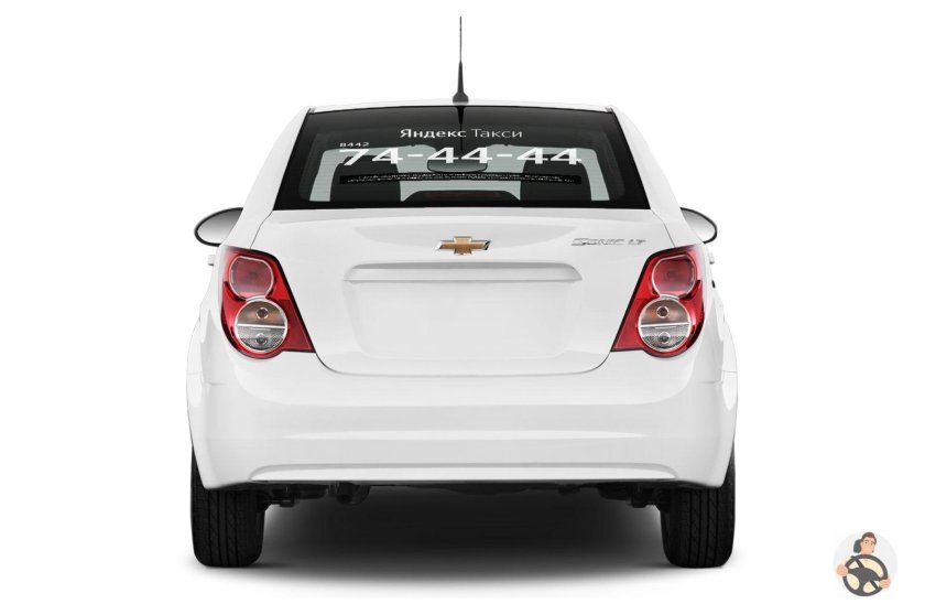 Авео т300 сзади