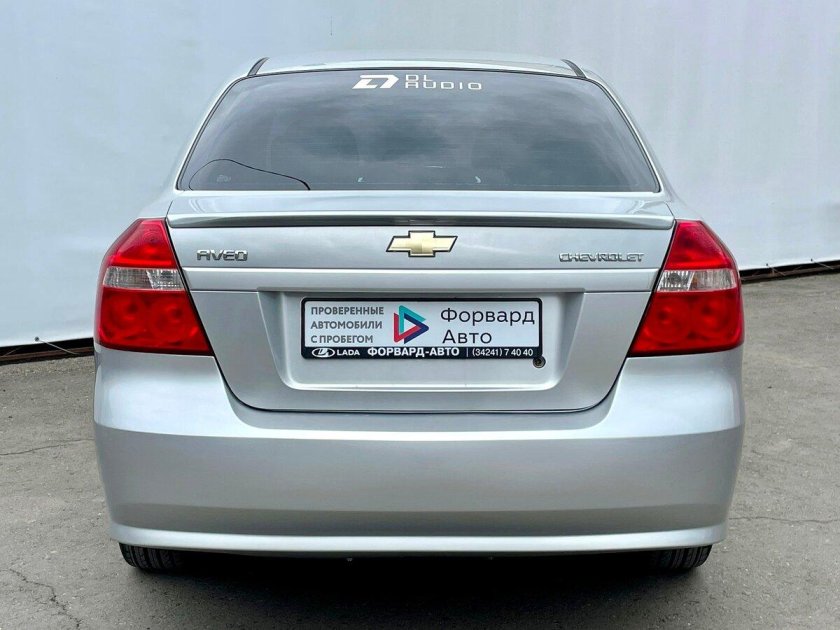 Chevrolet aveo i рестайлинг