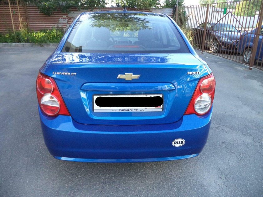 Chevrolet aveo 2013