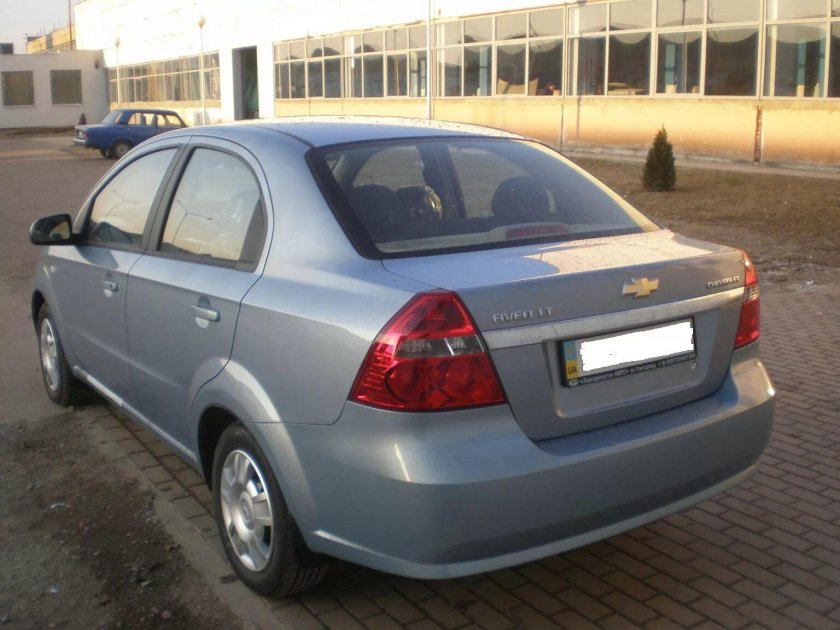 Шевроле Авео 2008 седан