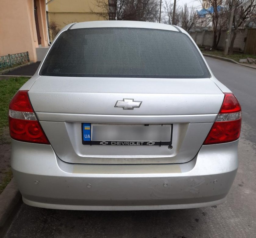 Задние габариты Авео т250 седан