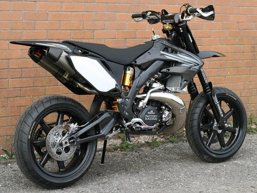 Honda cr 500 motard