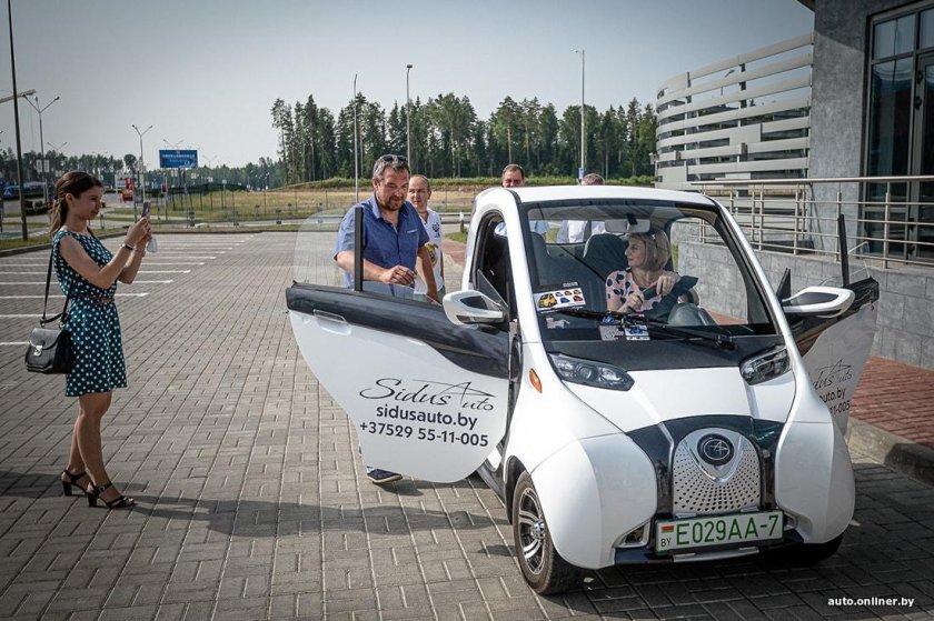 Электромобиль Sidus a01