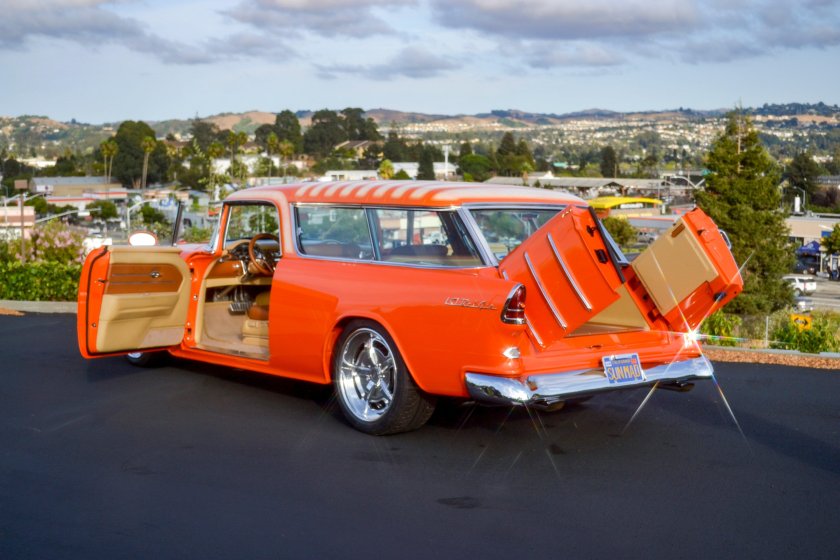 Chevrolet nomad 1955 custom