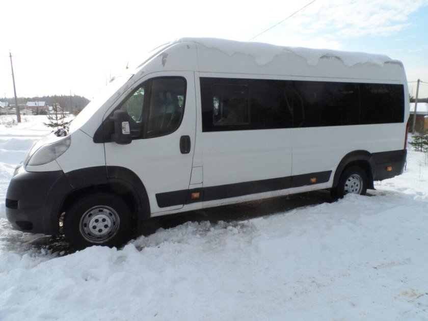 Микроавтобус пежо боксер