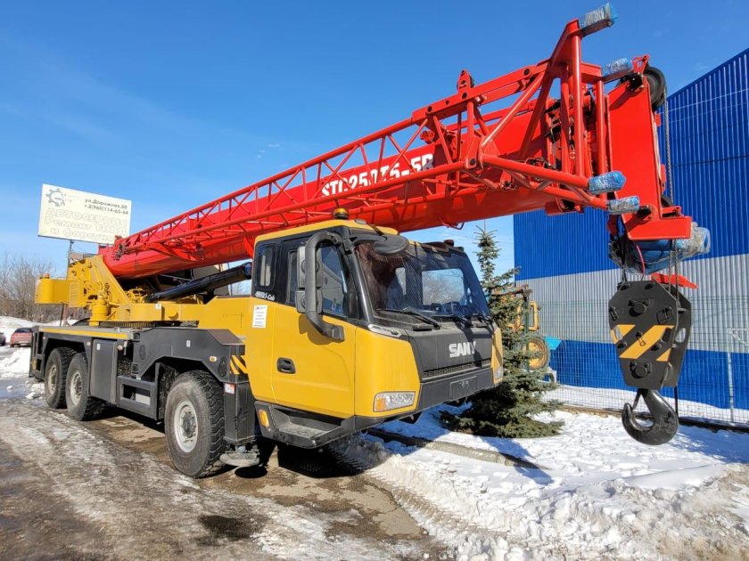 Автокран sany