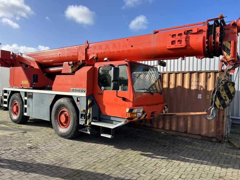 Автокран liebherr