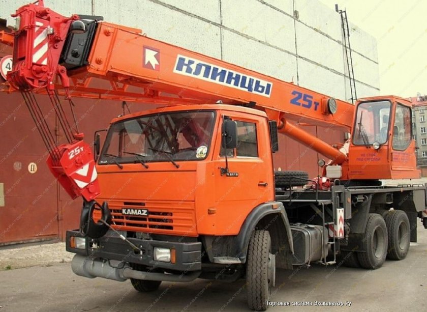 КАМАЗ кран Клинцы 25т