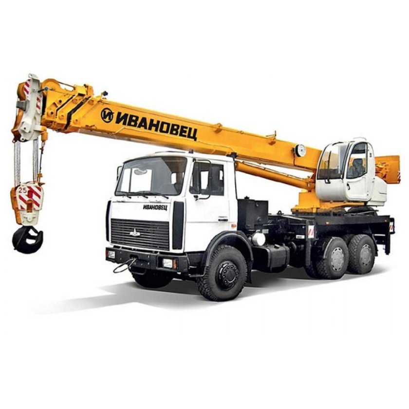 МАЗ 3577 кран Ивановец