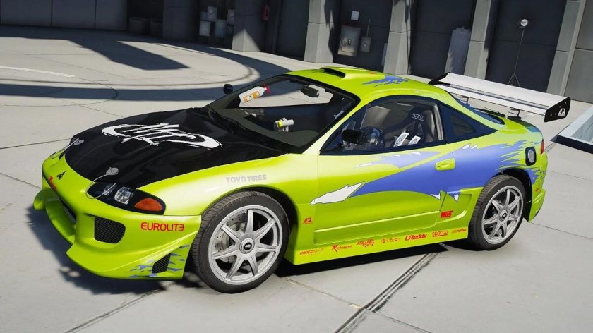 Mitsubishi Eclipse fast and Furious 2