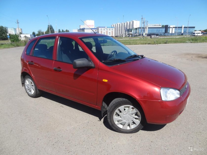 Калина 104 красный металлик