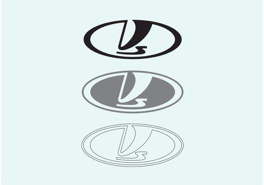 Значок Лада Приора