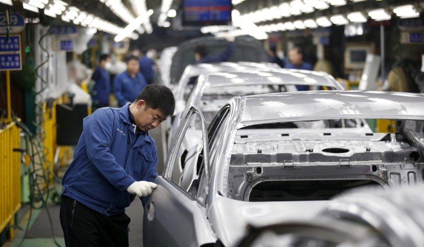 Завод Хендай в Южной Корее