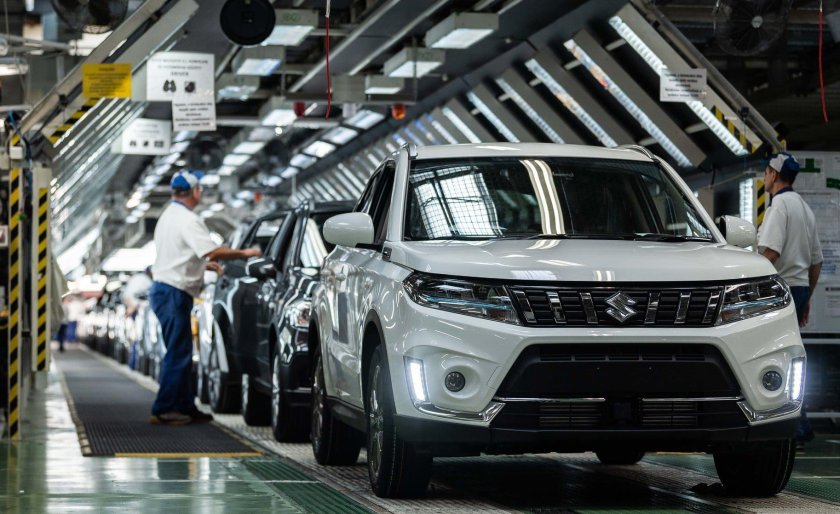 Завод Тойота в Японии