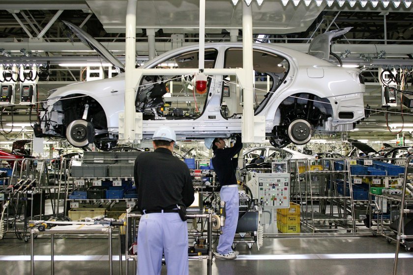 Завод тойота в японии