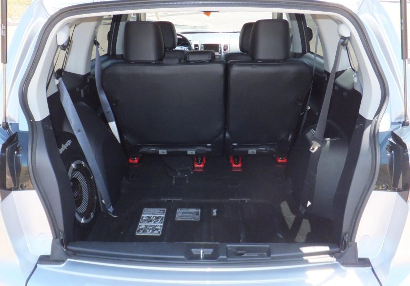 Mitsubishi Outlander xls 2012 багажник