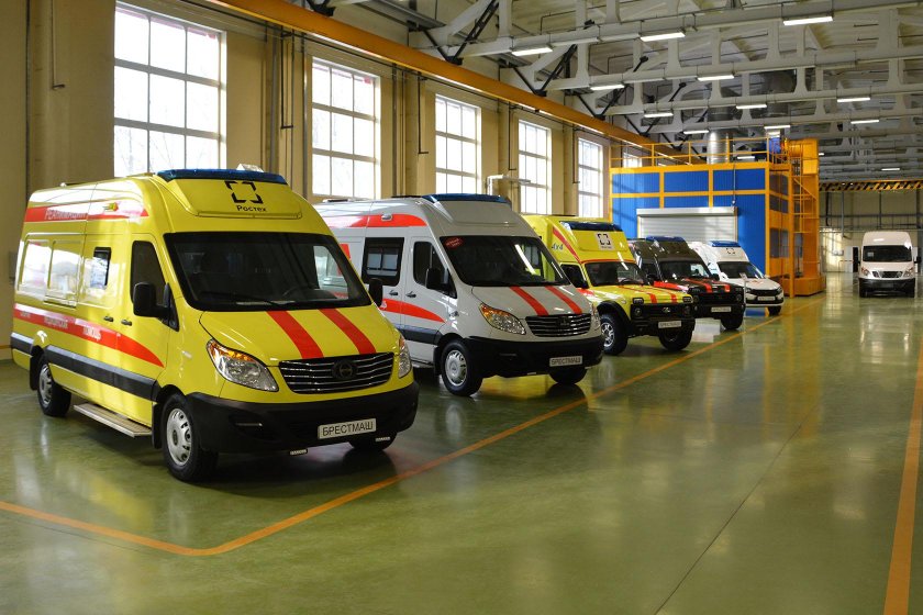 Машина скорая помощь