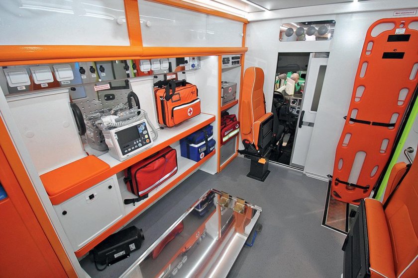 Газель некст реанимобиль салон