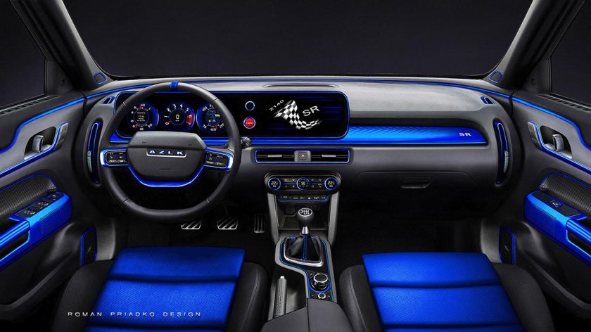 Новый Москвич АЗЛК 2140