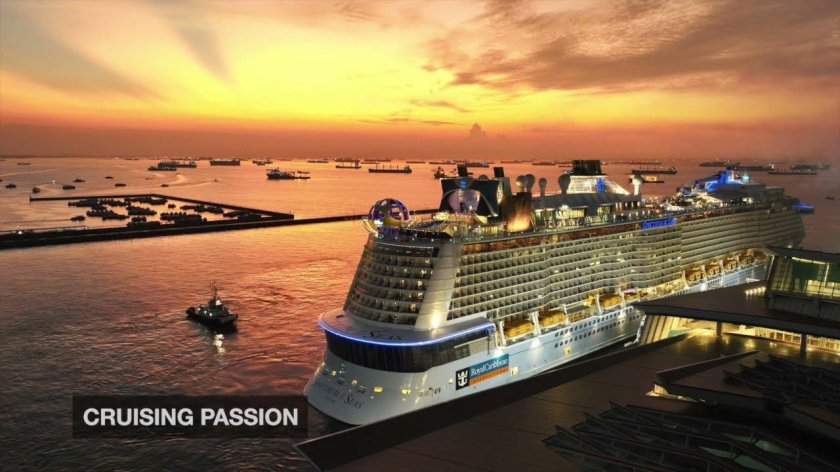 Круизный корабль "Spectrum of the Seas"