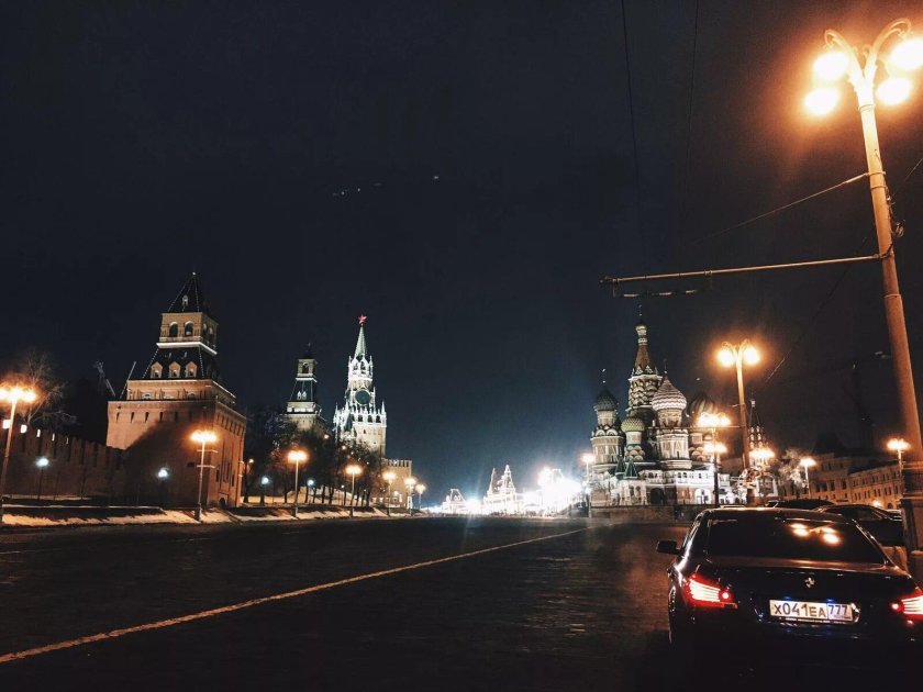 Ночная Москва
