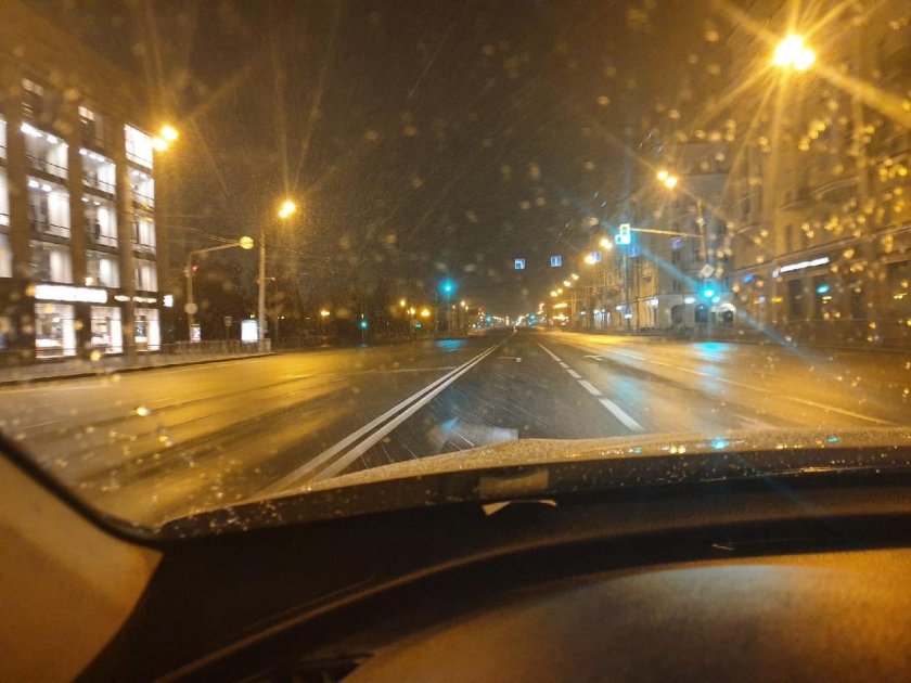 Вид из машины