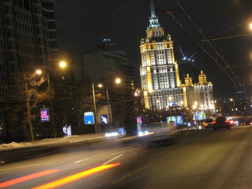 Ночная Москва