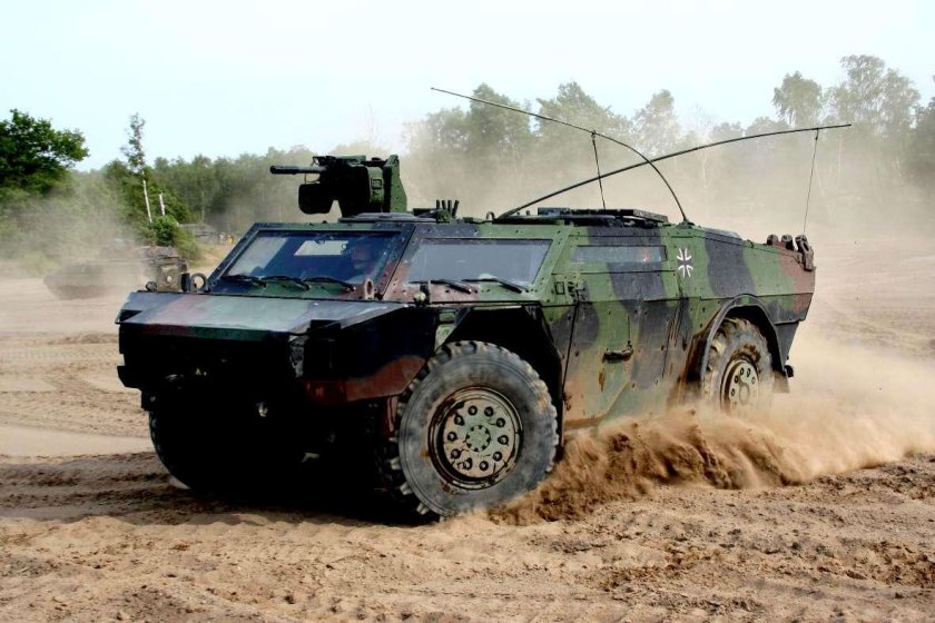 Fennek бронеавтомобиль