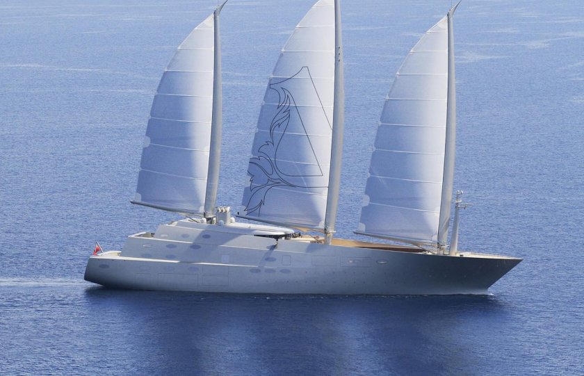 Парусная яхта а Андрея Мельниченко